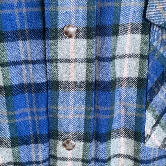 Painted Mesa Men’s Western Aztec Plaid Button Front Shirts Size XL - Picture 6 of 6